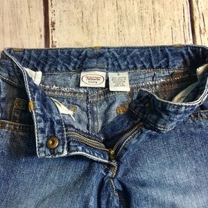 Talbots | Bottoms | Talbots Kids Girls 3t Blue Jeans Flowers | Poshmark